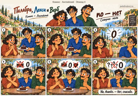 Английский, эпизод 4: no — нет. Ответ «нет» — это ноль: ноль шансов, ноль желания, ноль вопросов.